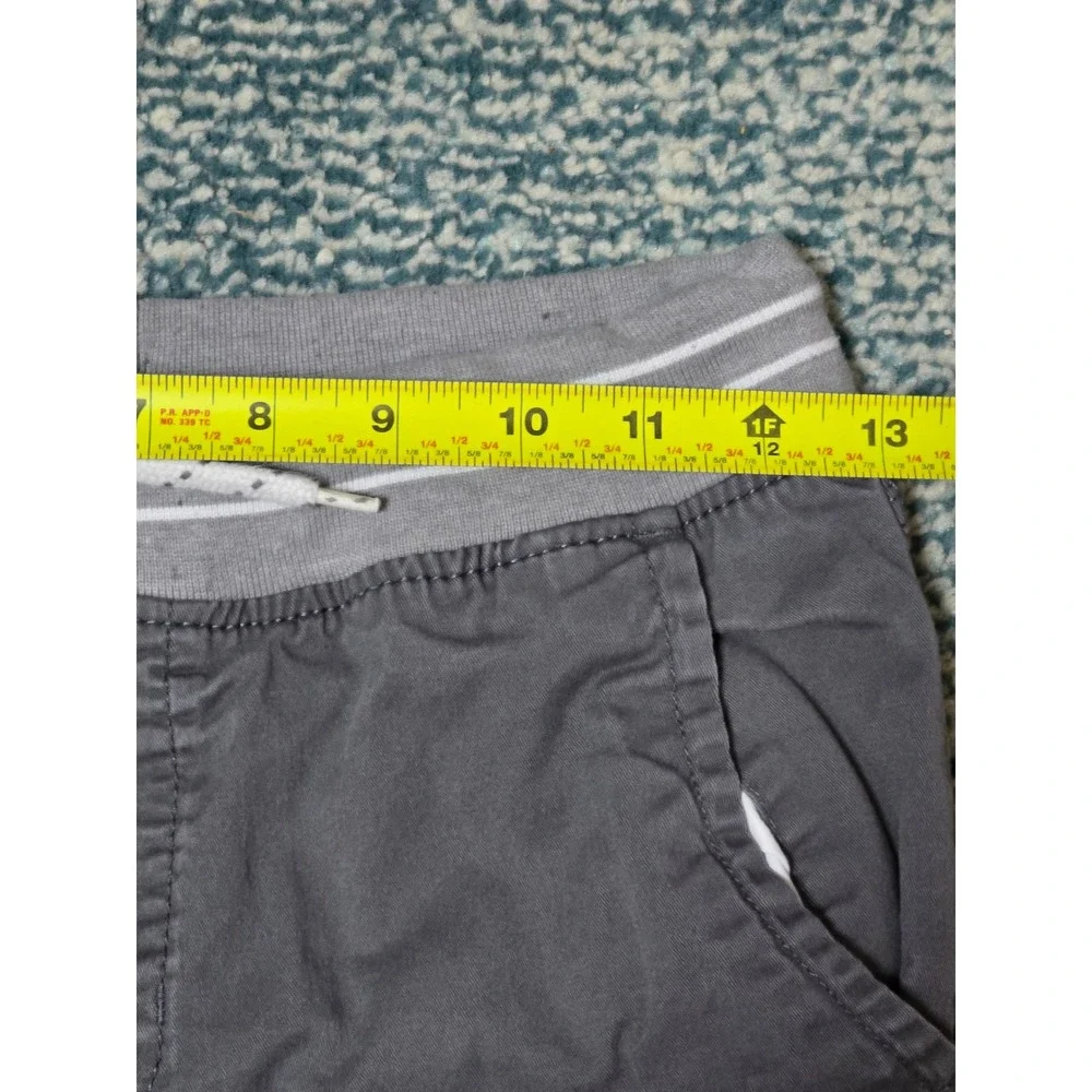 Cat Jack Kids Jogger Pants Gray Elastic Waist Drawstring Cuffed Size 12 (AE) - Picture 4 of 5